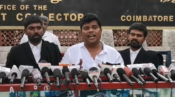 My V3 Ads SCAM Sakthi Anand press meet after Appearing Coimbatore City Economic offences wing Tamil News 