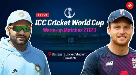  IND vs ENG Live Score, World Cup 2023 Warm-Up Match 