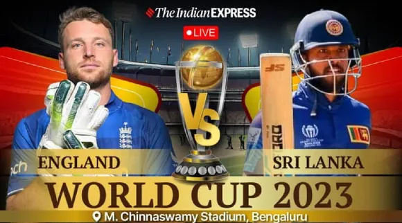 England vs Sri Lanka Live Score updates World Cup 2023 Bengaluru in tamil 