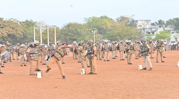 Trichy police training