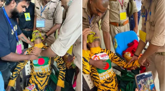 Bangladesh super fan Tiger Robi claims he was assaulted by the Kanpur crowd on Day 1 Tamil News 