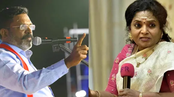  Tamilisai Soundararajan responds to Thirumavalavan speech at VCK anti liquor conference Kallakurichi Tamil News 