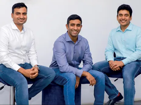 (L-R) Darwinbox founders Chaitanya Peddi, Jayant Paleti and Rohit Chennamaneni.