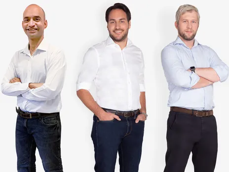 Locad cofounders (L to R) CTO Shrey Jain, CEO Constantin Robertz and COO Jannis Dargel
