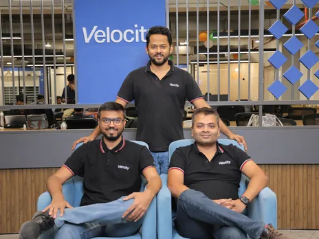 Velocity founders Saurav Swaroop, Abhiroop Medhekar, and Atul Khichariya