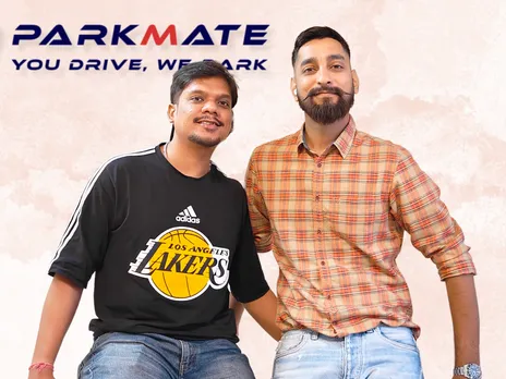 ParkMate co-founders Abhimanyu Singh and Dhananjaya Bharadwaj