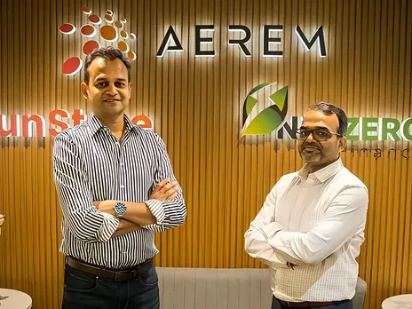(L-R) Anand Jain and Vikesh Agarwal, Co-founders of Aerem