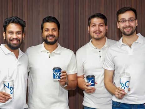 Image_L-R Shubham Bhandari, Akshay Kedia, Anand Jain, Ankesh Jain, Co-Founders, Nothing Before Coffee. 