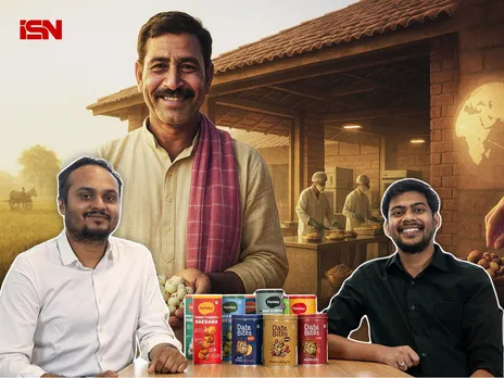 (L-R) Akash Sharma and Abhishek Agarwal, Co-founders, Farmley