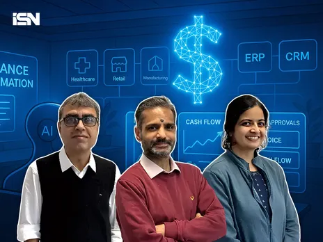 (L-R) Rajeev Pathak, Niyati Chhaya, Ram Jayaraman, Co-founders, Hyperbots