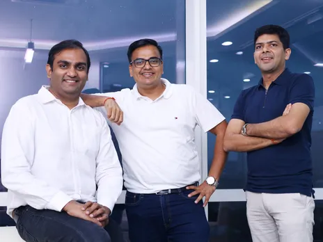 Founding Team of Flexiloans.com L to R Manish Lunia, Deepak Jain and Ritesh Jain 