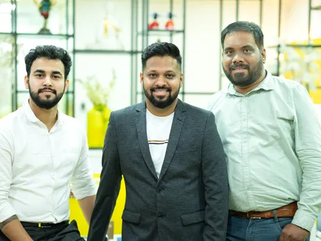 L-R  (Mr Sourav Dey, Director and Co-founder, Mr Agni Mitra Founder and CEO,Avijit Rajak, Co-Founder and Director of Finance Founder