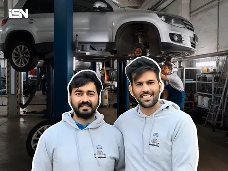 GaadiMech co-founders