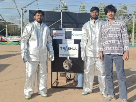 Trishul Space co-founders