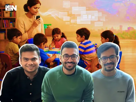 (L-R) Ankur Agarwal, Adithya Narayanan, and Manav Kedia, Co-founders, CuePilot