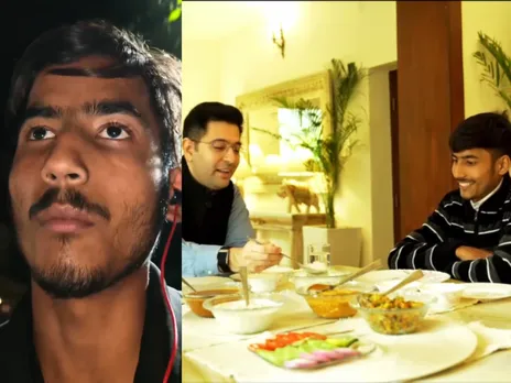 Raghav Chadha invites viral Blinkit delivery boy to lunch at his residence