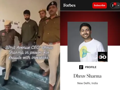 Gurugram police arrest Forbes-featured founder Dhruv Sharma