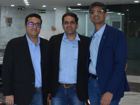 L to R Ankur Mittal, Mitesh Shah, Vinay Bansal,Partner ,Physis Capital