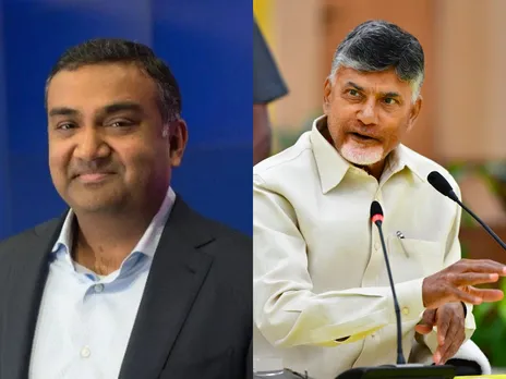 YouTube CEO Neal Mohan and CM Chandrababu Naidu