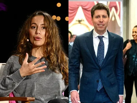 Mira Murati (OpenAI, CTO) and Sam Altman (OpenAI, Co-founder) 