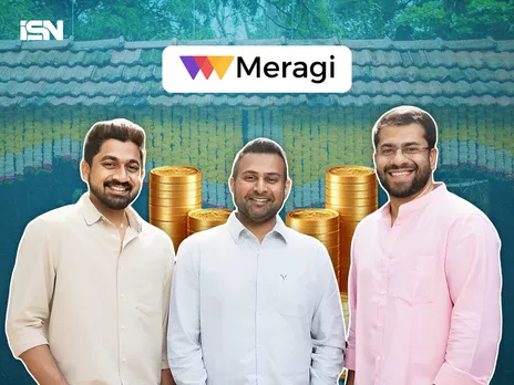 Meragi co-founders - Mukund Mohan Raj, Abhinav Chandran, and Lakshminarayan B