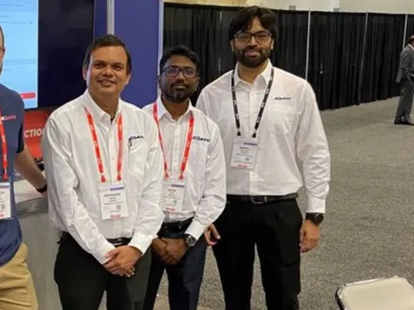 AiDash Co-founders Abhishek Vinod Singh, Nitin Das, and Rahul Saxena
