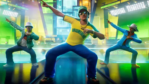 Bruno Mars in Fortnite Festival