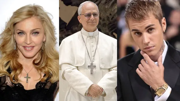 Pope Leo related to Madonna and Justin Bieber