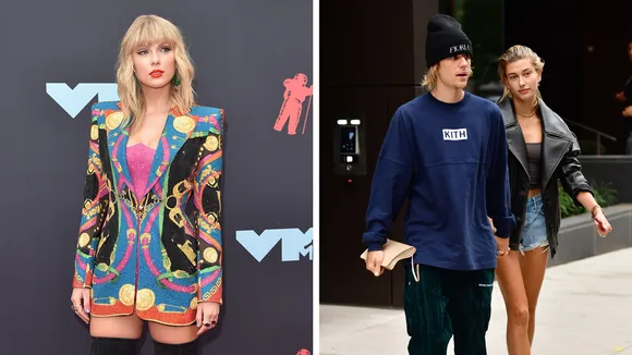 Taylor, Bieber & Hailey go bananas