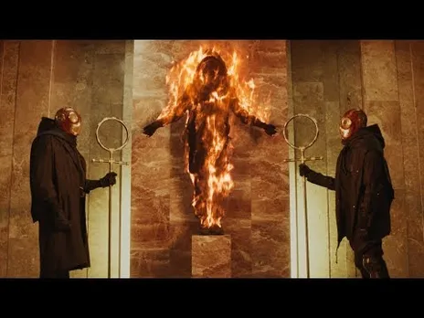 Zayn Malik Drops In Flames