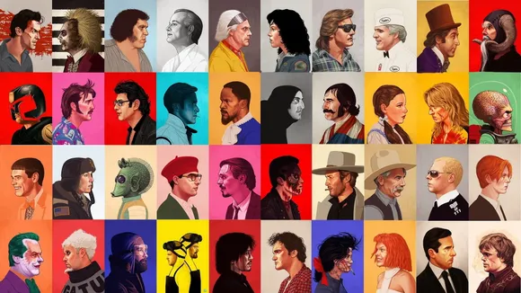 1 Celebrity, 4 Personas?