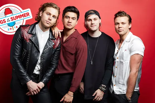 5sos Shoot "Wild Flower" at Home