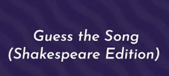 Shakespeare..but Make it Pop