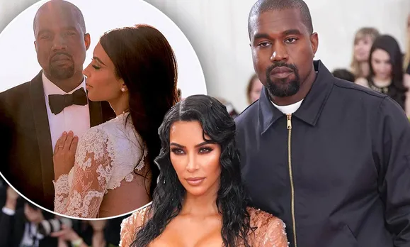 Kanye West and Kim Kardashian
