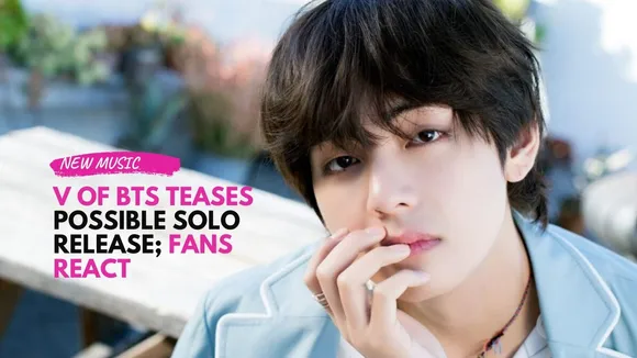 V teases new music