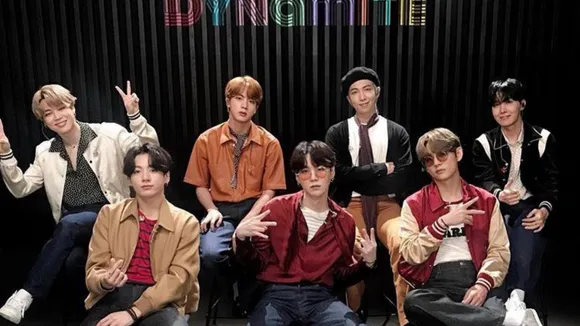 BTS Bring The Spark to the VMAs Stage with 'Dynamite'