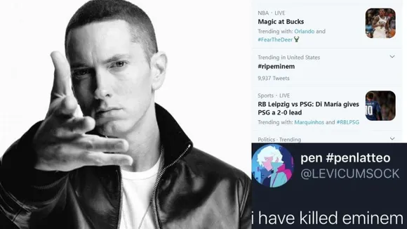 Internet Has Come To A Halt As "RIP Eminem" Trends