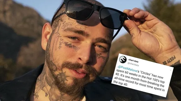 Post Malone soars high with 'Circles'