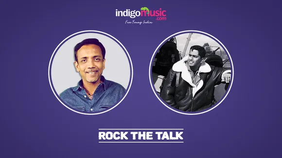 RJ Niladri With Group Captain Menon