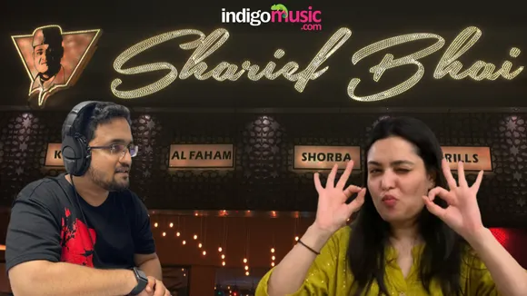 RJ Rohit And RJ Neha at Sharief Bhai!