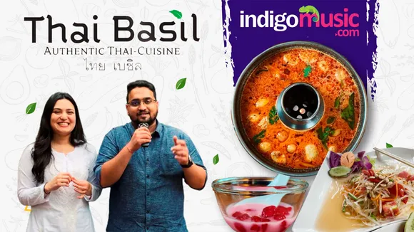 RJ Rohit And RJ Neha at Thai Basil