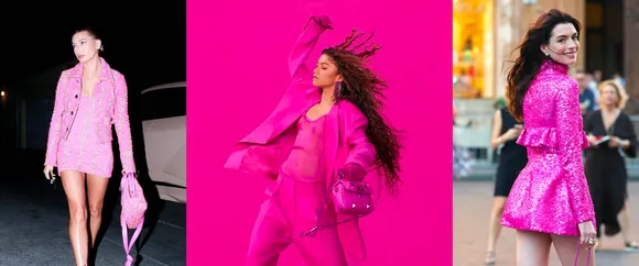 When Celebrities Bedazzled in Pink