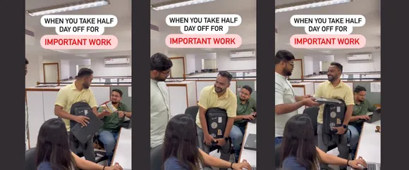 When You Take Half Day Off For 'Important Work'