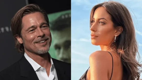 Brad Pitt Says Ines de Ramon Makes Him “Very Happy”