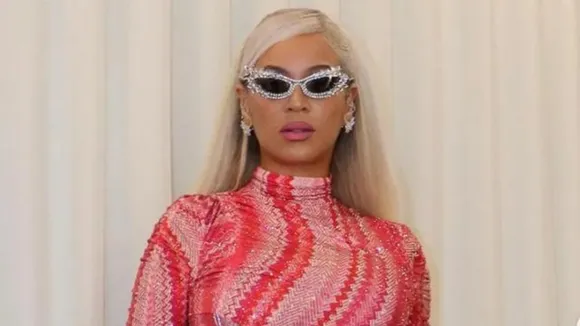 Beyoncé Slays in a Pink Dress at LeBron James' Birthday Celebration