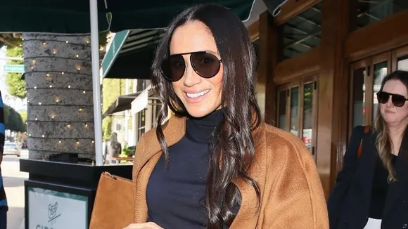 Meghan Markle Takes a Stylish Stroll in Beverly Hills
