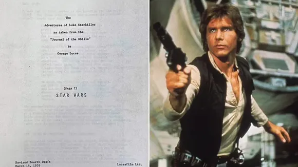 Harrison Ford's Lost 'Star Wars' Script Left in London Flat Fetches Thousands in Sale