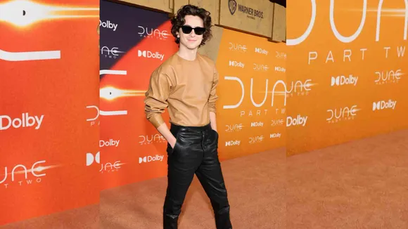 Timothée Chalamet Rocks Leather-on-Leather Ensemble at ‘Dune 2’ Premiere in New York City
