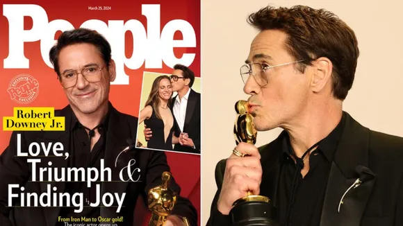 Robert Downey Jr. Celebrates PEOPLE Magazine Cover Debut: 'Took 50 Years, But I've Finally Arrived