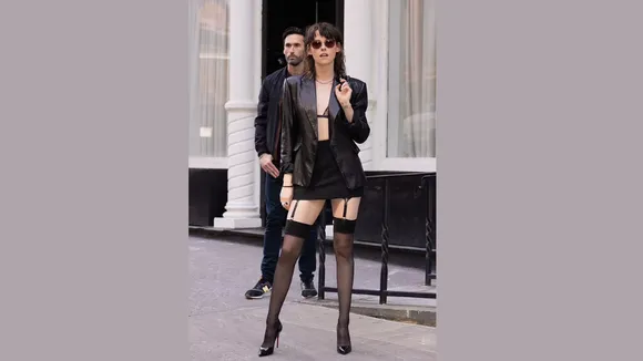 Kristen Stewart Stuns in All Black in Late-Night Appearance